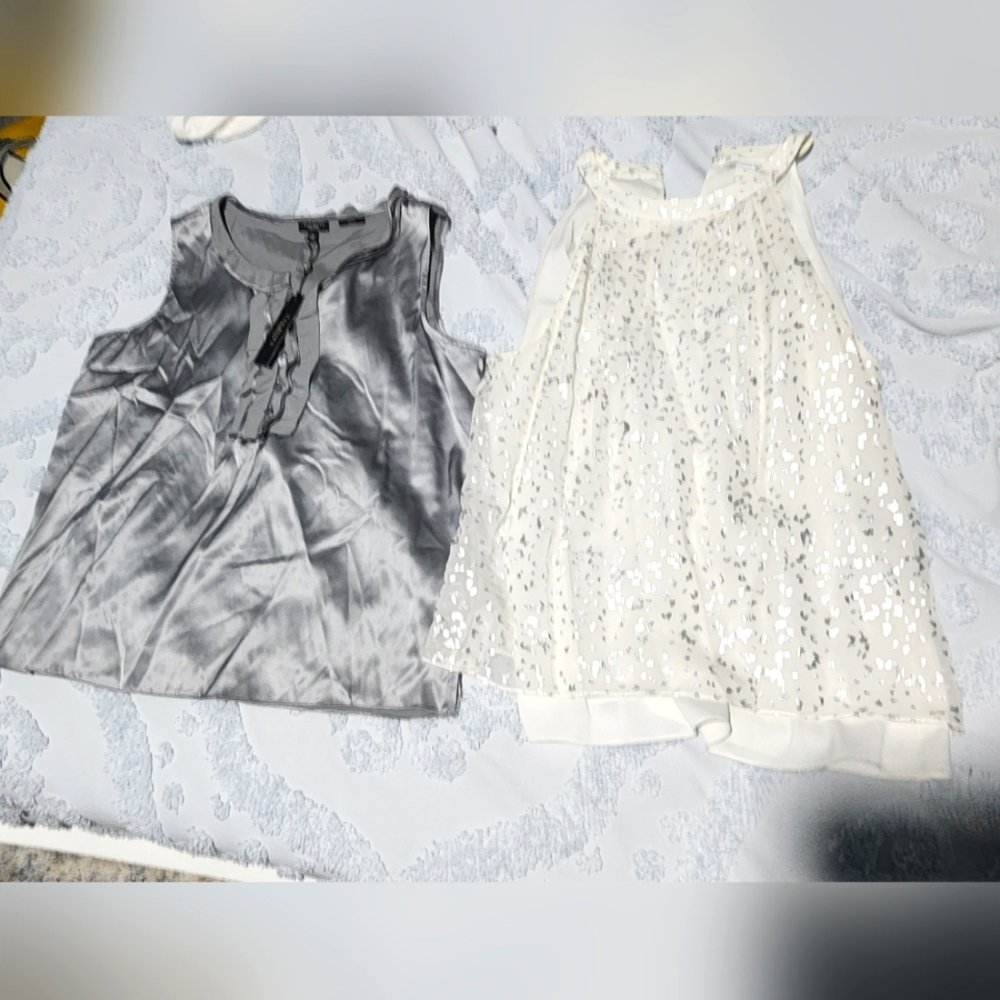 2 Nice Sleeveless Blouses
